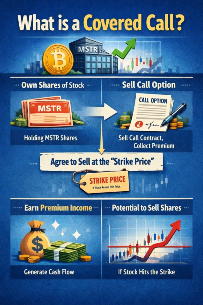What is a MSTR Covered Call?